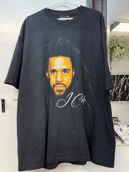 Other - J. cole Crewneck T-Shirt with Portrait Print